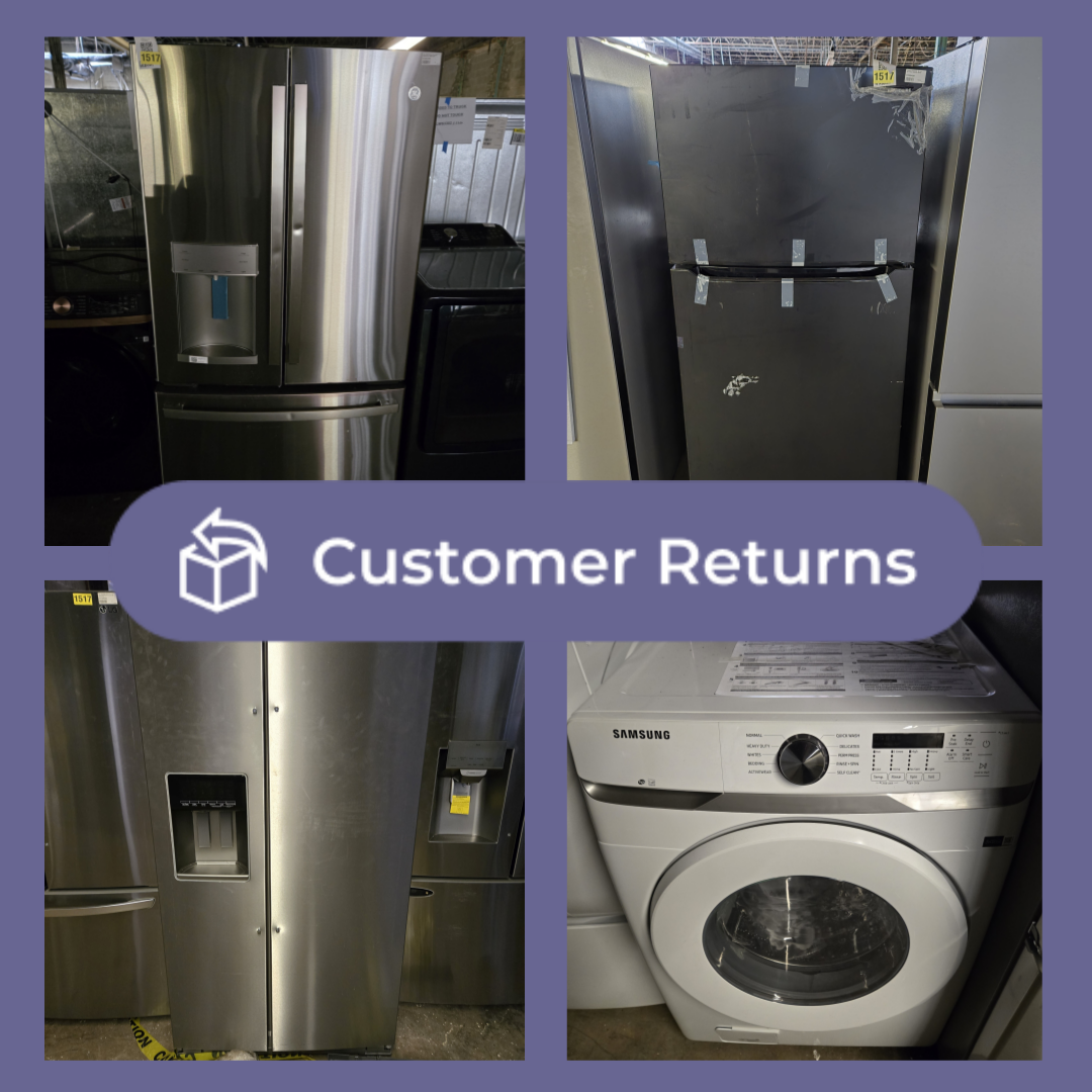 #1517 Liquidation Half Truckload of 24 Customer Return Appliances in South Carolina - Patchwork