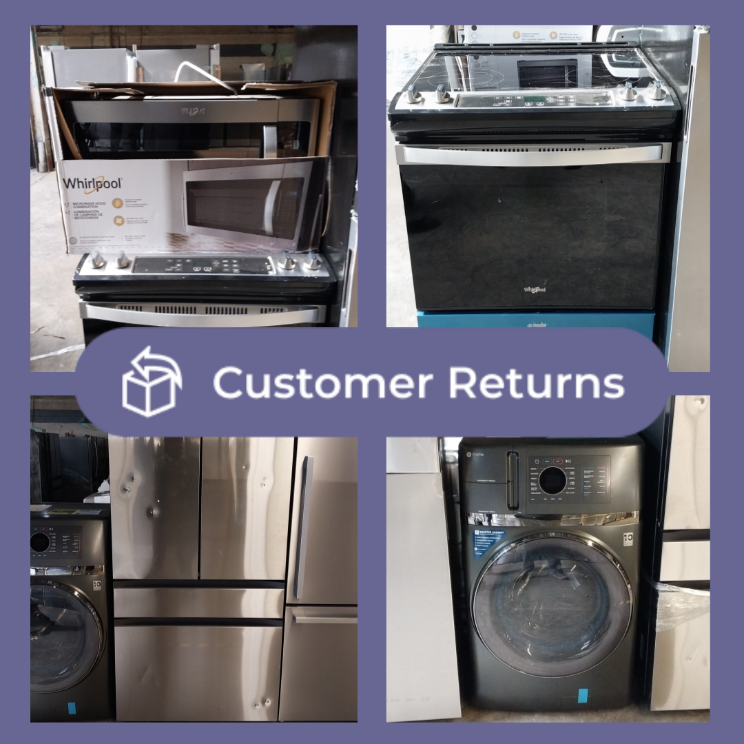 #1258 Liquidation Half Truckload of 24 Customer Return Appliances in South Carolina - Liberty