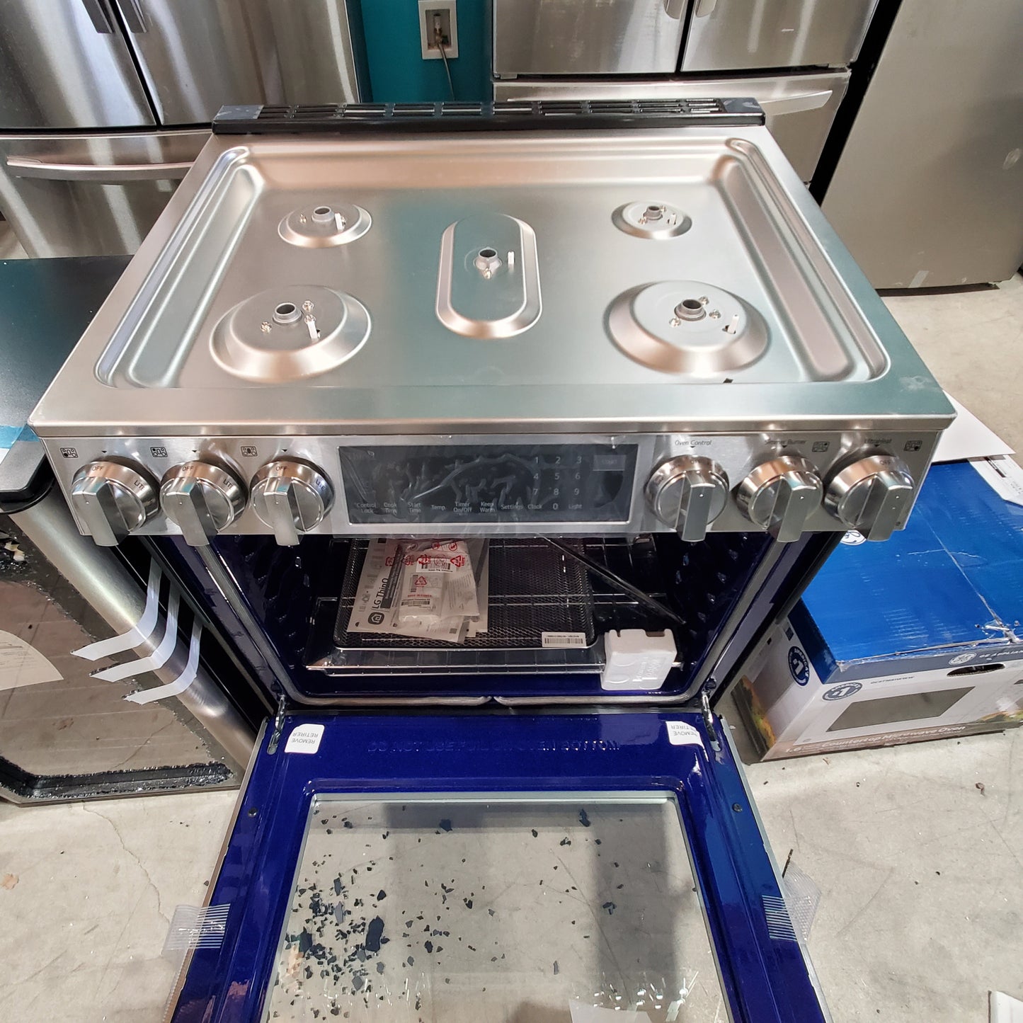 #1473 Liquidation Half Truckload of 38 Salvage Appliances in Texas