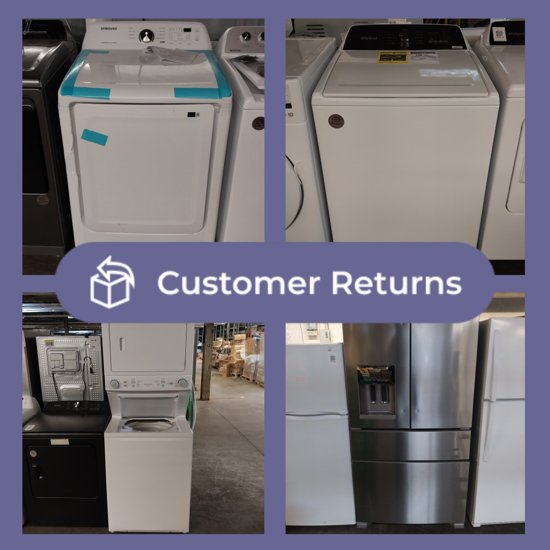 #1314 Liquidation Half Truckload of 23 Customer Return Appliances in South Carolina - Liberty