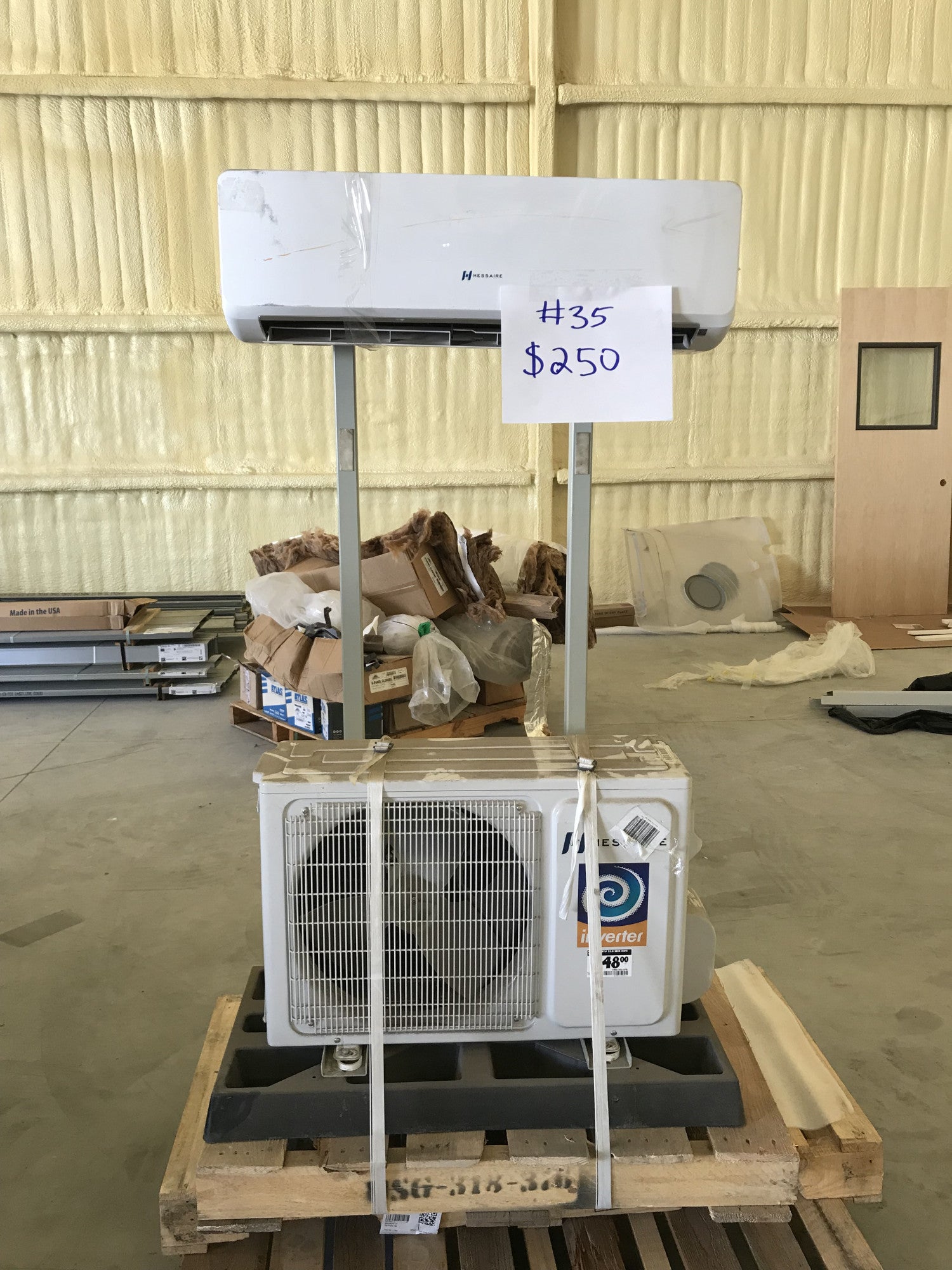 #35 Wholesale Pallet | 1 Customer Return Mini Splits