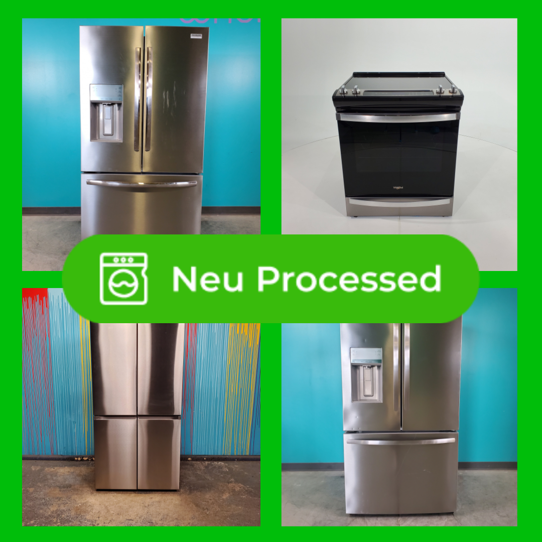 #1328 Liquidation Half Truckload of 9 Neu Processed Appliances in Texas