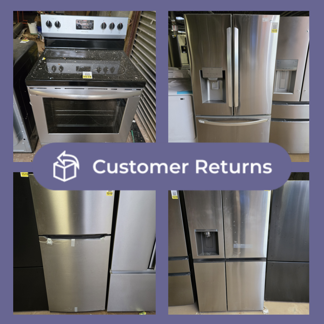 #1519 Liquidation Half Truckload of 24 Customer Return Appliances in South Carolina - Patchwork