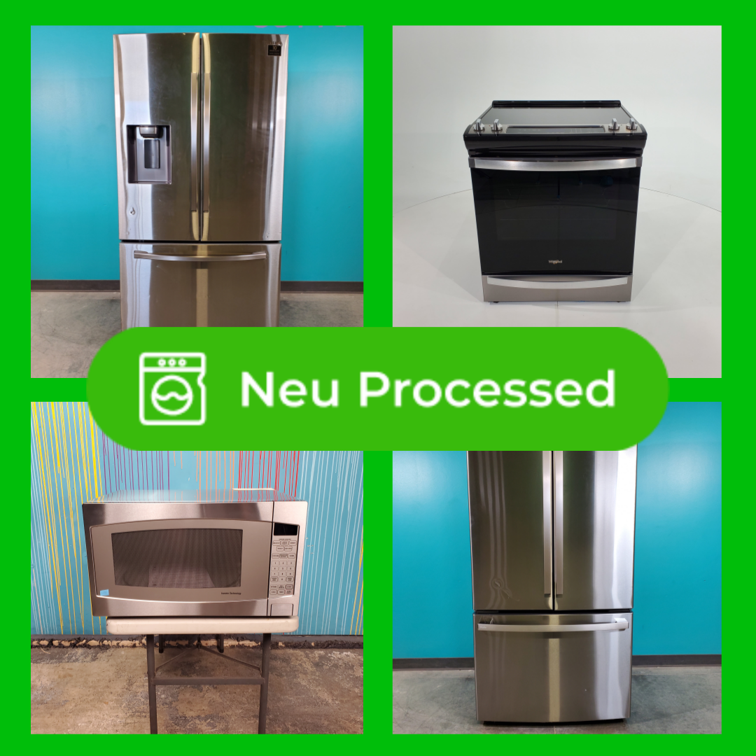 #1334 Liquidation Half Truckload of 17 Neu Processed Appliances in Texas