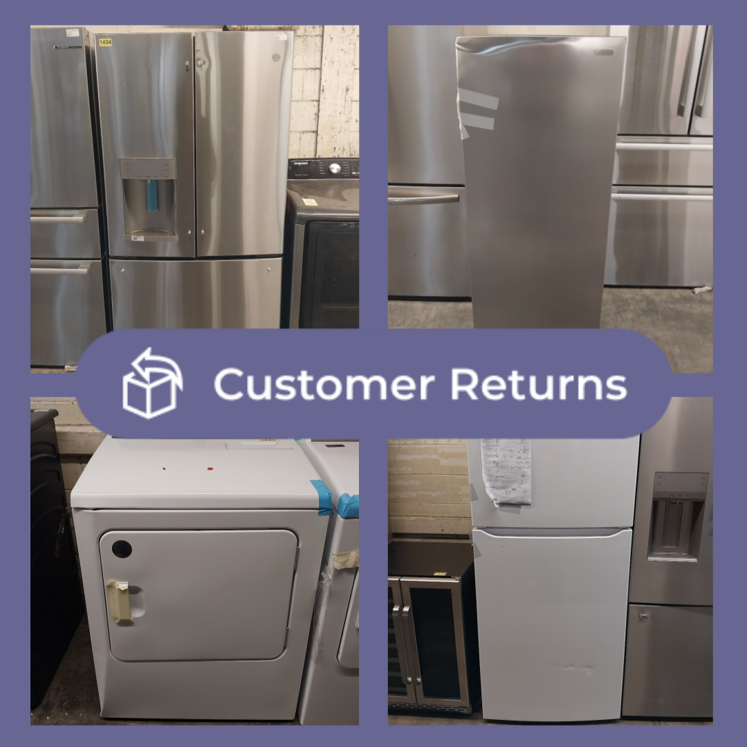 #1526 Liquidation Full Truckload of 65 Customer Return Appliances in South Carolina - Patchwork