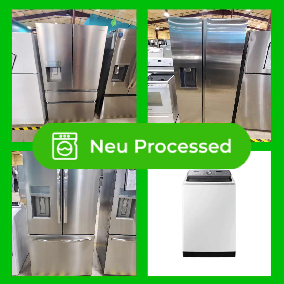 #1570 Liquidation Half Truckload of 20 Neu Processed Appliances in Texas