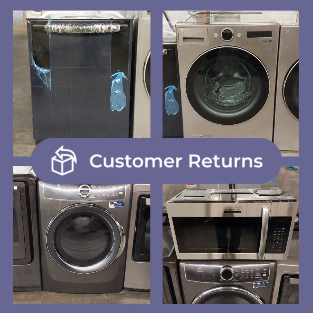 #1266 Liquidation Half Truckload of 23 Customer Return Appliances in South Carolina - Liberty