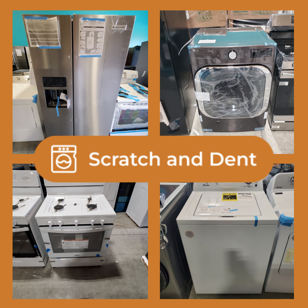 #1472 Liquidation Half Truckload of 19 Scratch and Dent Appliances in Texas