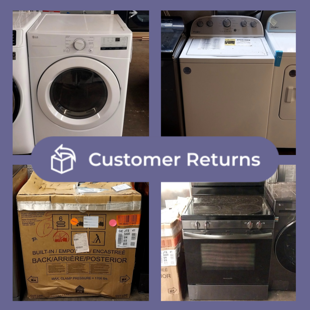 #1477 Liquidation Half Truckload of 23 Customer Return Appliances in South Carolina - Patchwork