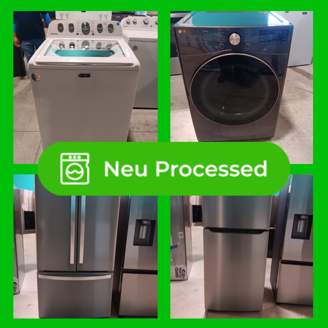 #1547 Liquidation Half Truckload of 11 Neu Processed Appliances in Texas