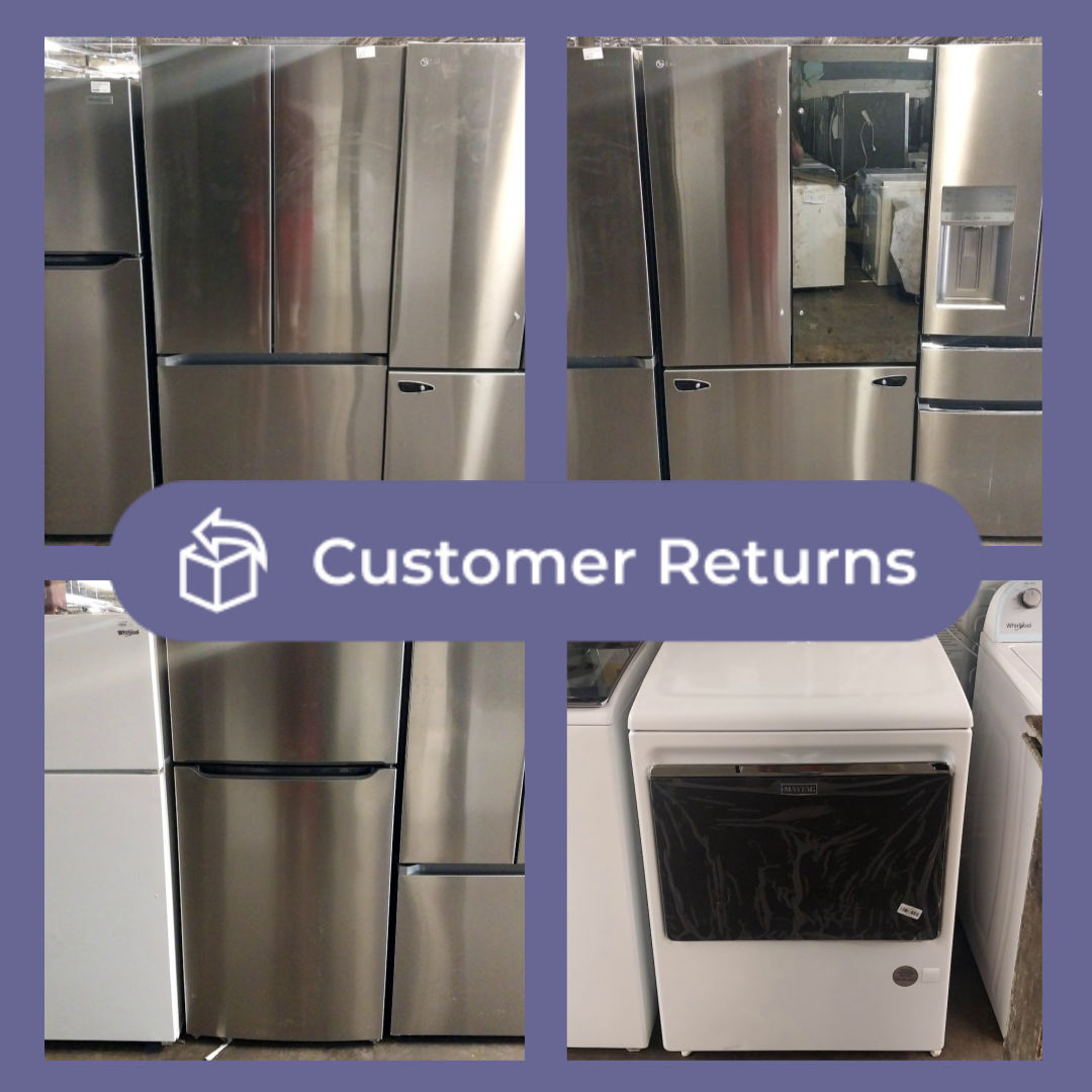 #1389 Liquidation Half Truckload of 25 Customer Return Appliances in South Carolina - Patchwork