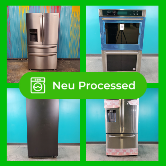 #1315 Liquidation Half Truckload of 10 Neu Processed Appliances in Texas