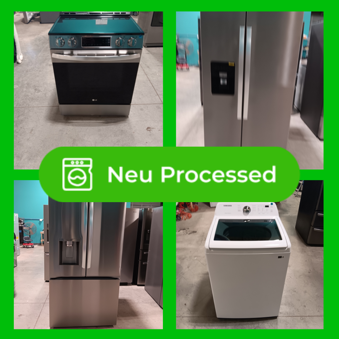 #1550 Liquidation Half Truckload of 12 Neu Processed Appliances in Texas