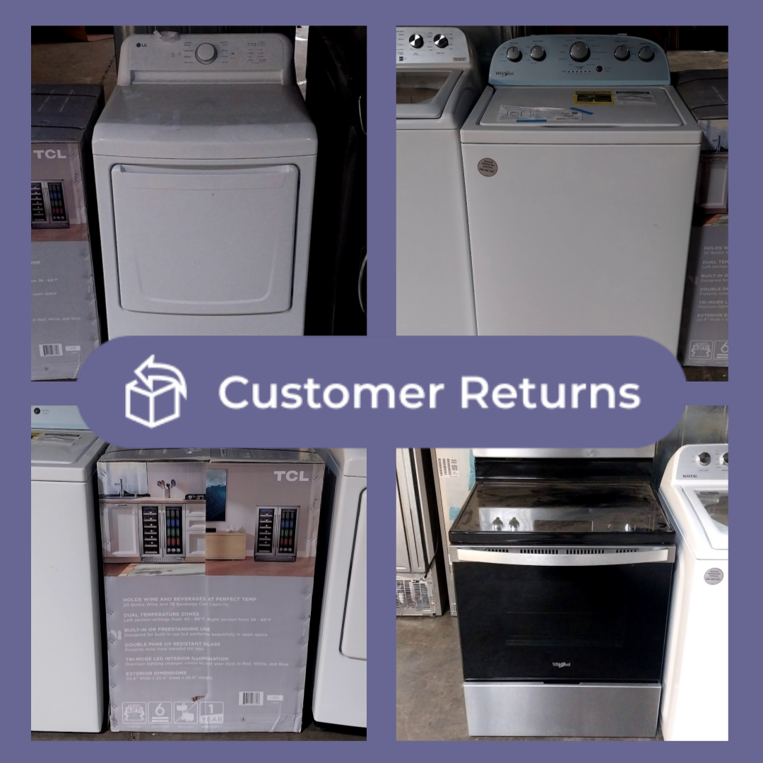 #1399 Liquidation Half Truckload of 23 Customer Return Appliances in South Carolina - Liberty