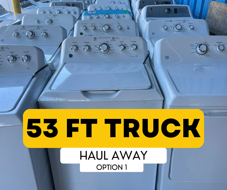 #1632 Liquidation Full Truckload of 115 Haul Aways (Used) Appliances in Morgantown, WV