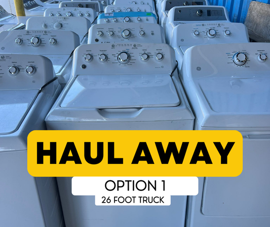 Haul Away Appliance Wholesale Loads Option 1