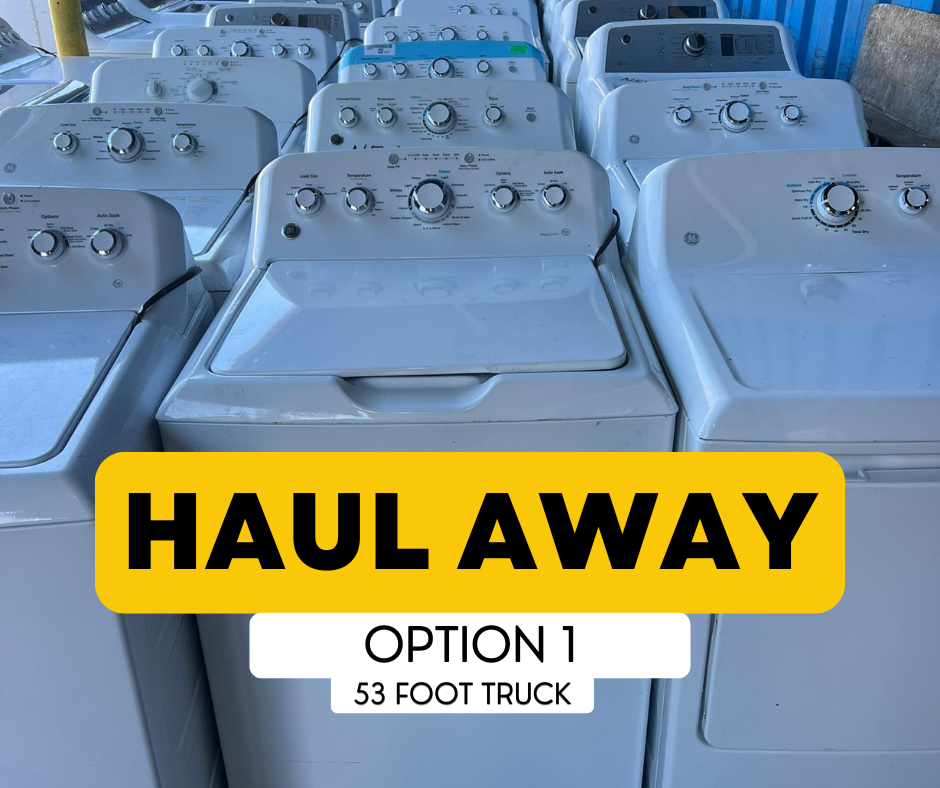 #1632 Liquidation Full Truckload of 115 Haul Aways (Used) Appliances in Morgantown, WV