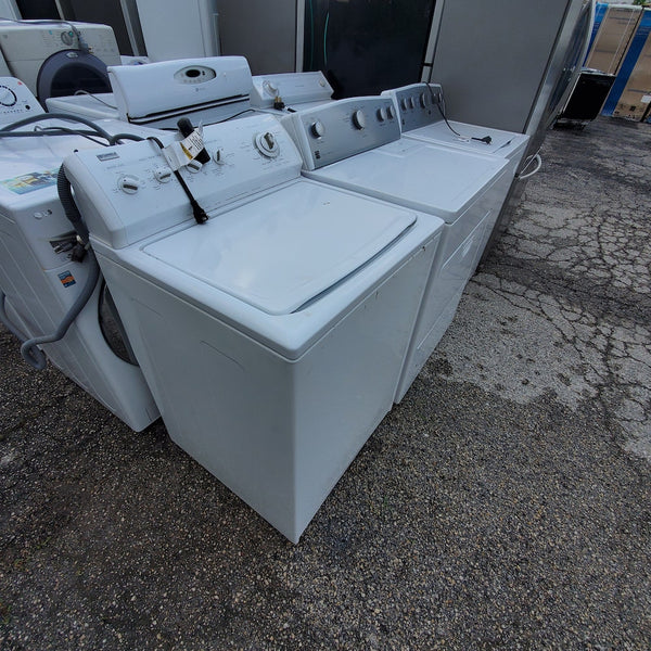 Used Older Kenmore / Whirlpool Analog Direct Drive washers are often available for sale in our haul away appliances.