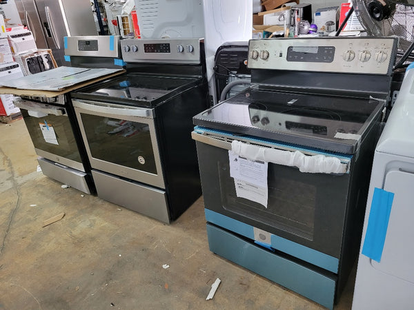 Scratch and Dent Ranges or Stoves recently available in our wholesale program.