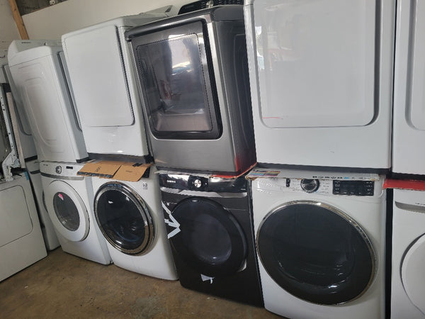 Best Buy Liquidates scratch and dent Laundry appliances like those pictured.