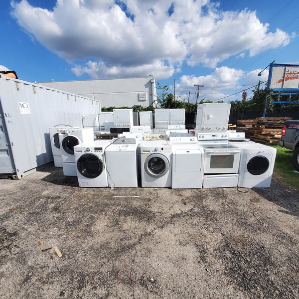 Another Example truckload of our Wholesale Haul Away Appliances available for sale in bulk.