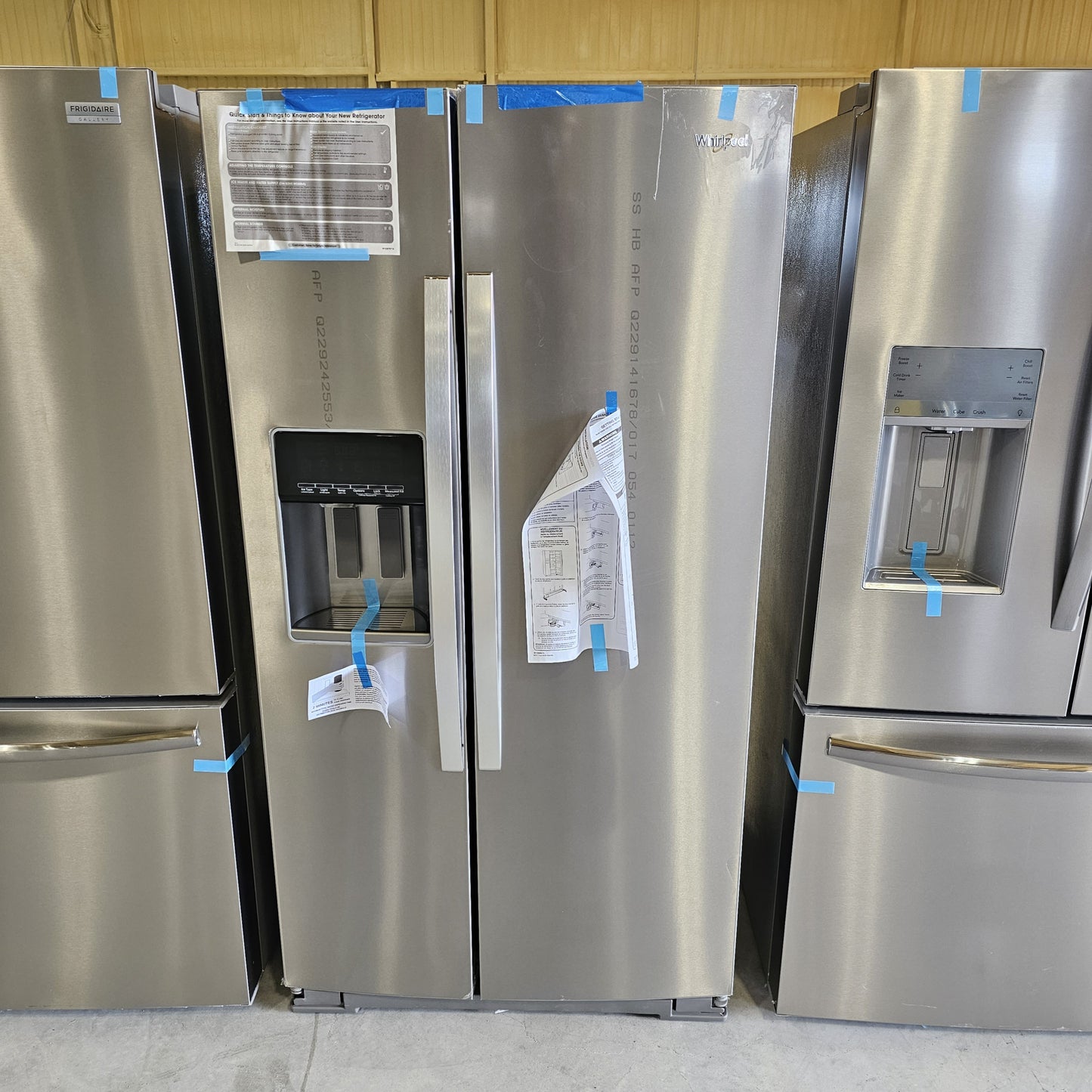 #1194 Liquidation Half Truckload of 7 Neu Processed Appliances in Texas