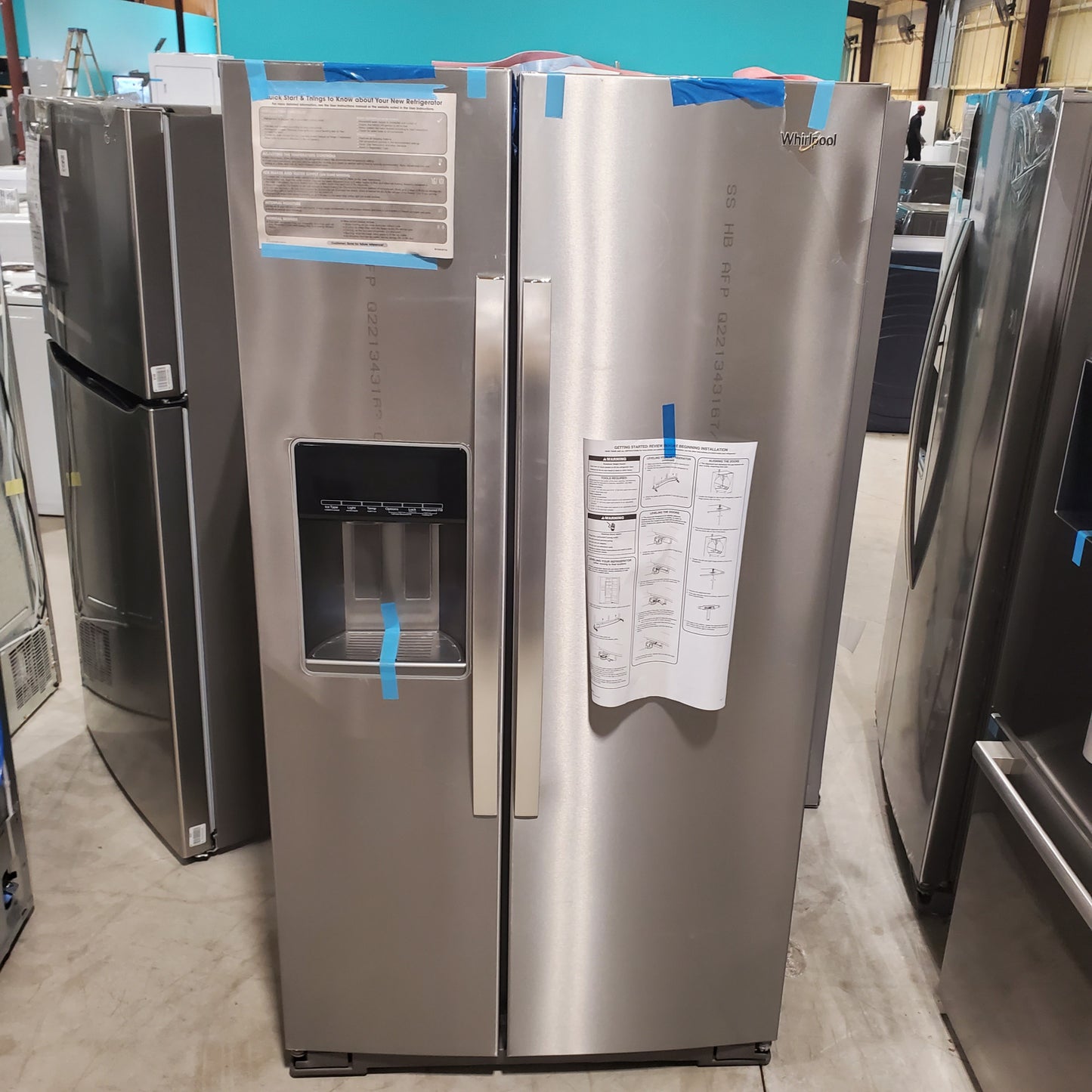 #1208 Liquidation Half Truckload of 16 Neu Processed Appliances in Texas