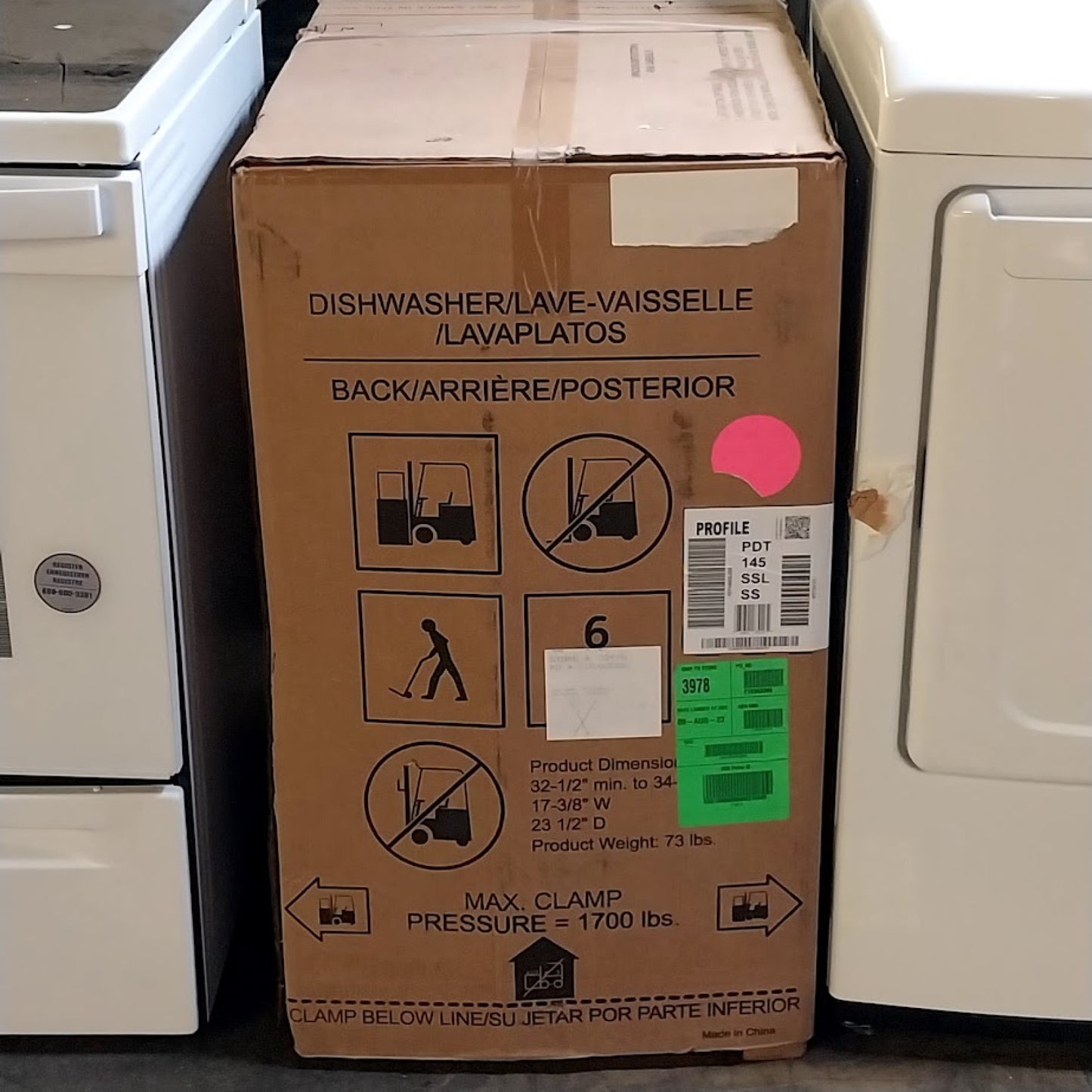 #1391 Liquidation Half Truckload of 24 Customer Return Appliances in South Carolina - Liberty