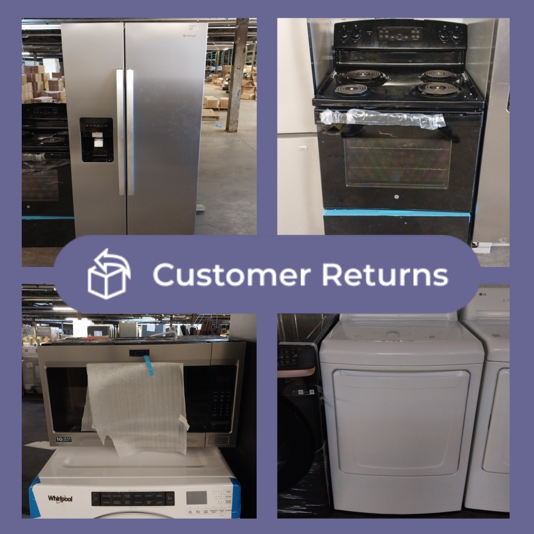 #1262 Liquidation Half Truckload of 24 Customer Return Appliances in South Carolina - Liberty