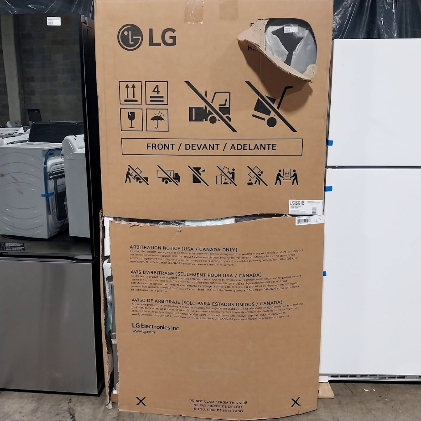#1360 Liquidation Half Truckload of 23 Customer Return Appliances in South Carolina - Saco