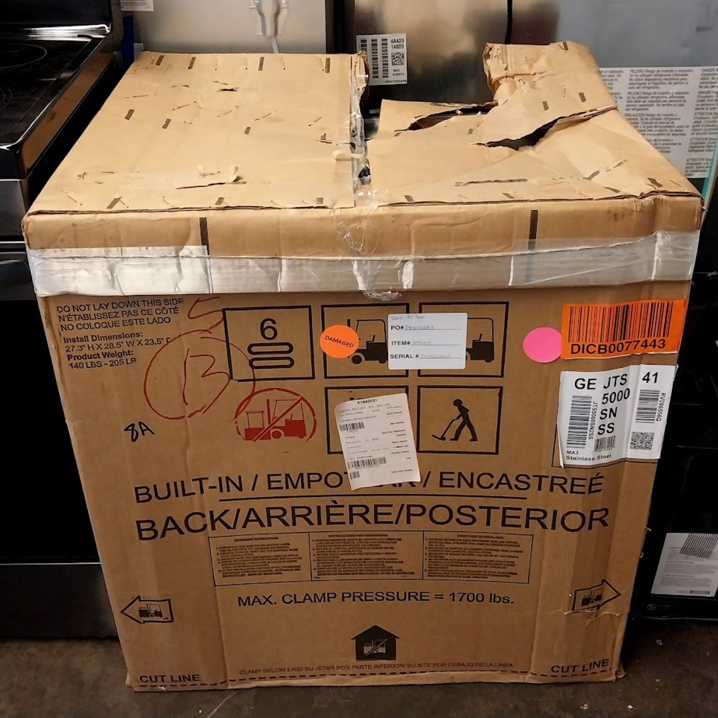 #1407 Liquidation Half Truckload of 24 Customer Return Appliances in South Carolina - Liberty
