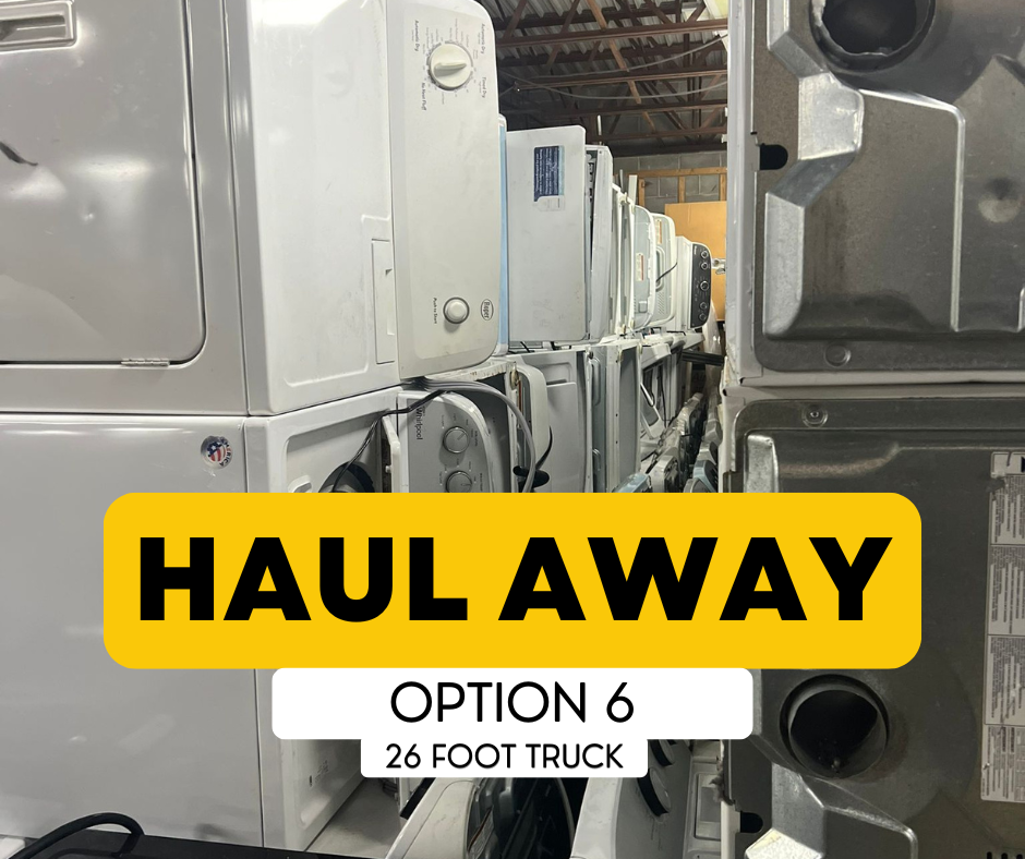 Haul Away Wholesale Appliances Option 6