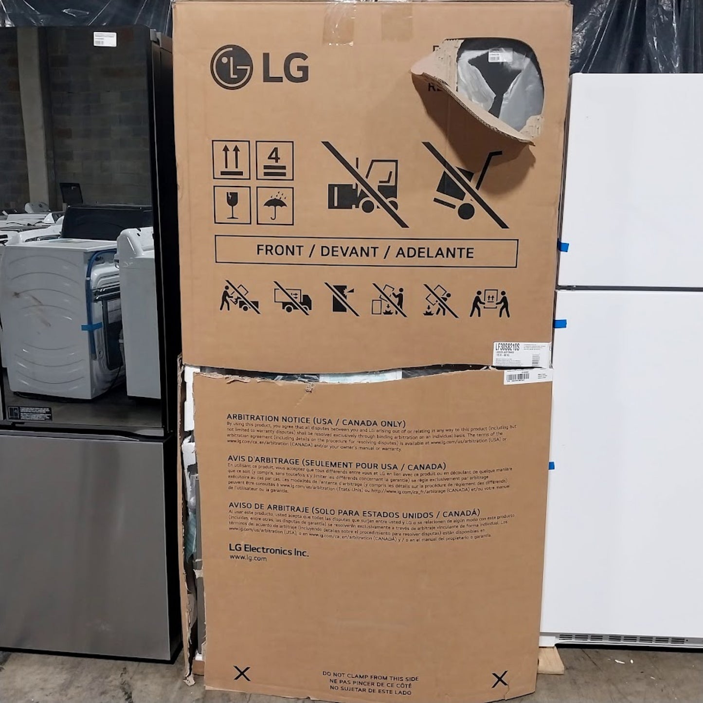 #1360 Liquidation Half Truckload of 23 Customer Return Appliances in South Carolina - Saco