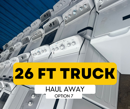 #1630 Liquidation Half Truckload of 88 Haul Aways (Used) Appliances in Morgantown, WV