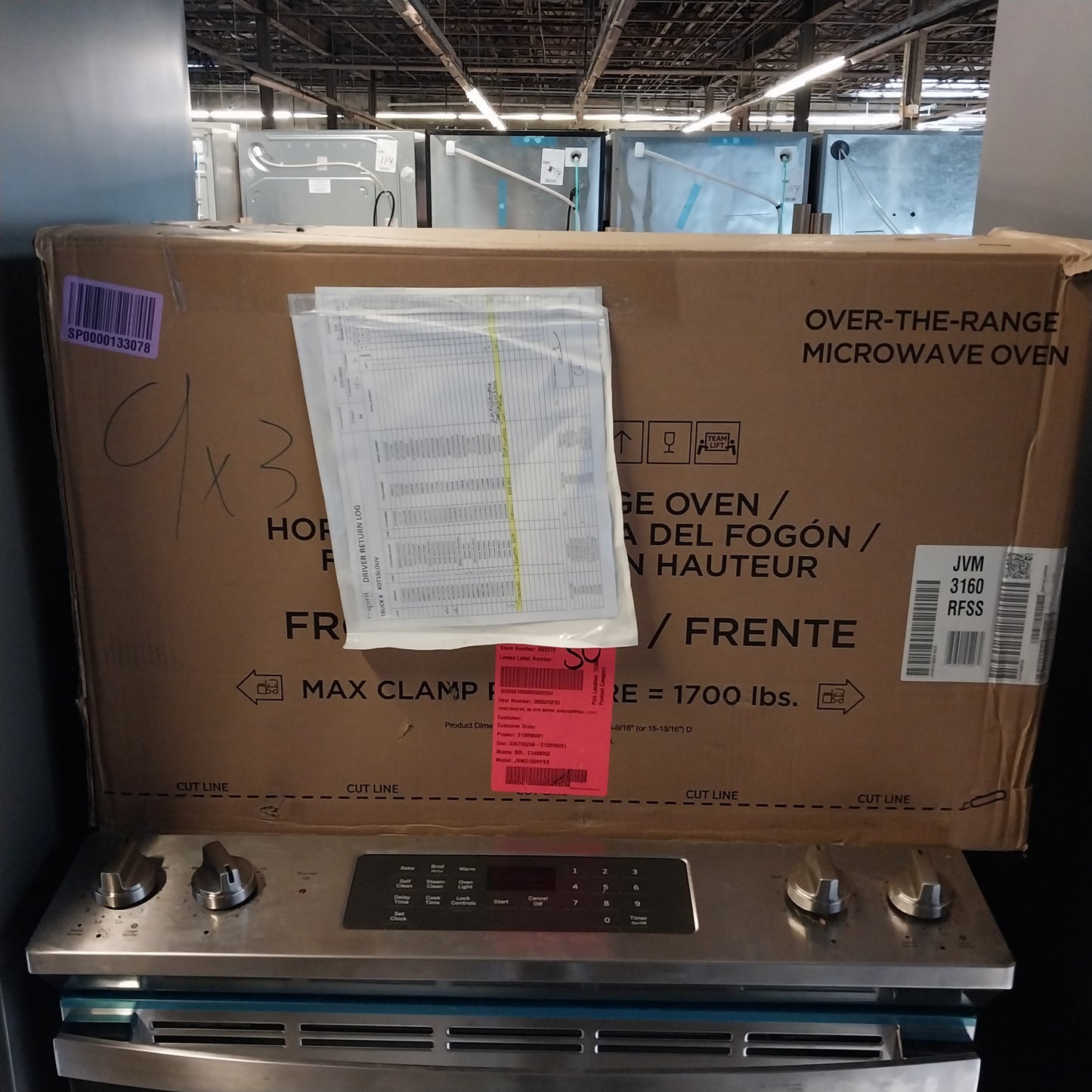 #1260 Liquidation Half Truckload of 24 Customer Return Appliances in South Carolina - Liberty