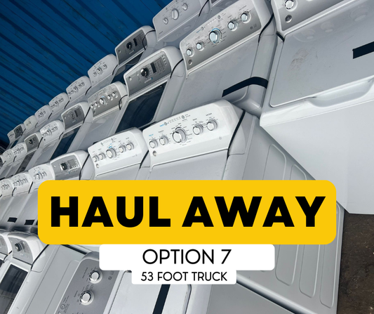 Haul Away Wholesale Appliance Loads Option 7