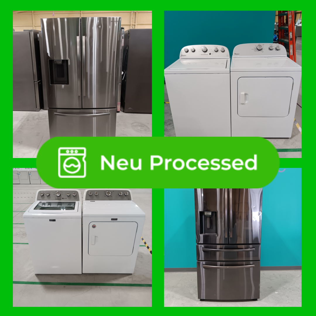 #1311 Liquidation Half Truckload of 11 Neu Processed Appliances in Texas