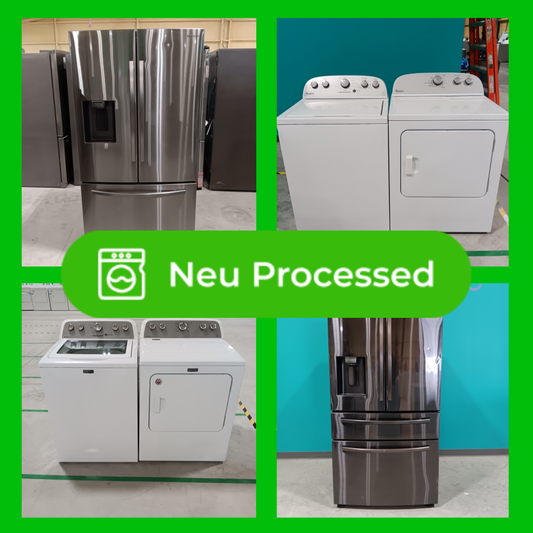 #1311 Liquidation Half Truckload of 11 Neu Processed Appliances in Texas