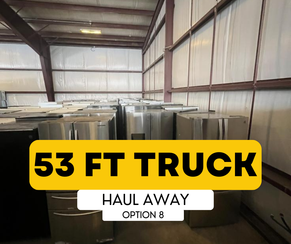 #1641 Liquidation Full Truckload of 110 Haul Aways (Used) Appliances in Morgantown, WV