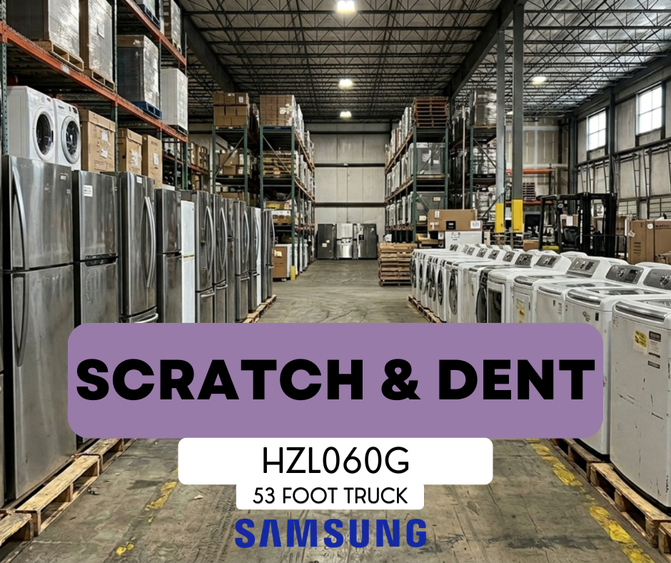 #HZL060G Liquidation Full Truckload of 41 Scratch and Dent Appliances in Hazleton, PA
