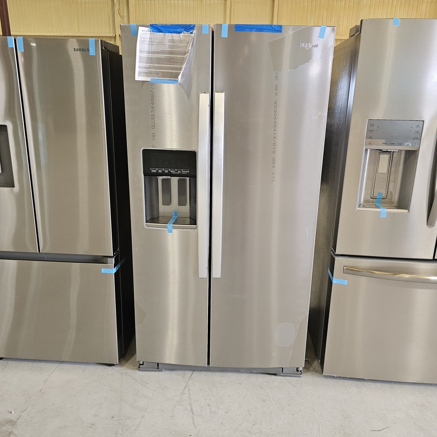 #1194 Liquidation Half Truckload of 7 Neu Processed Appliances in Texas