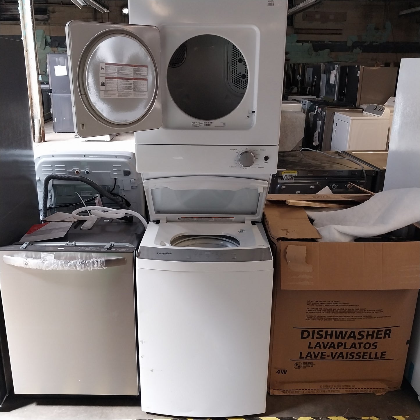#1318 Liquidation Half Truckload of 24 Customer Return Appliances in South Carolina - Liberty