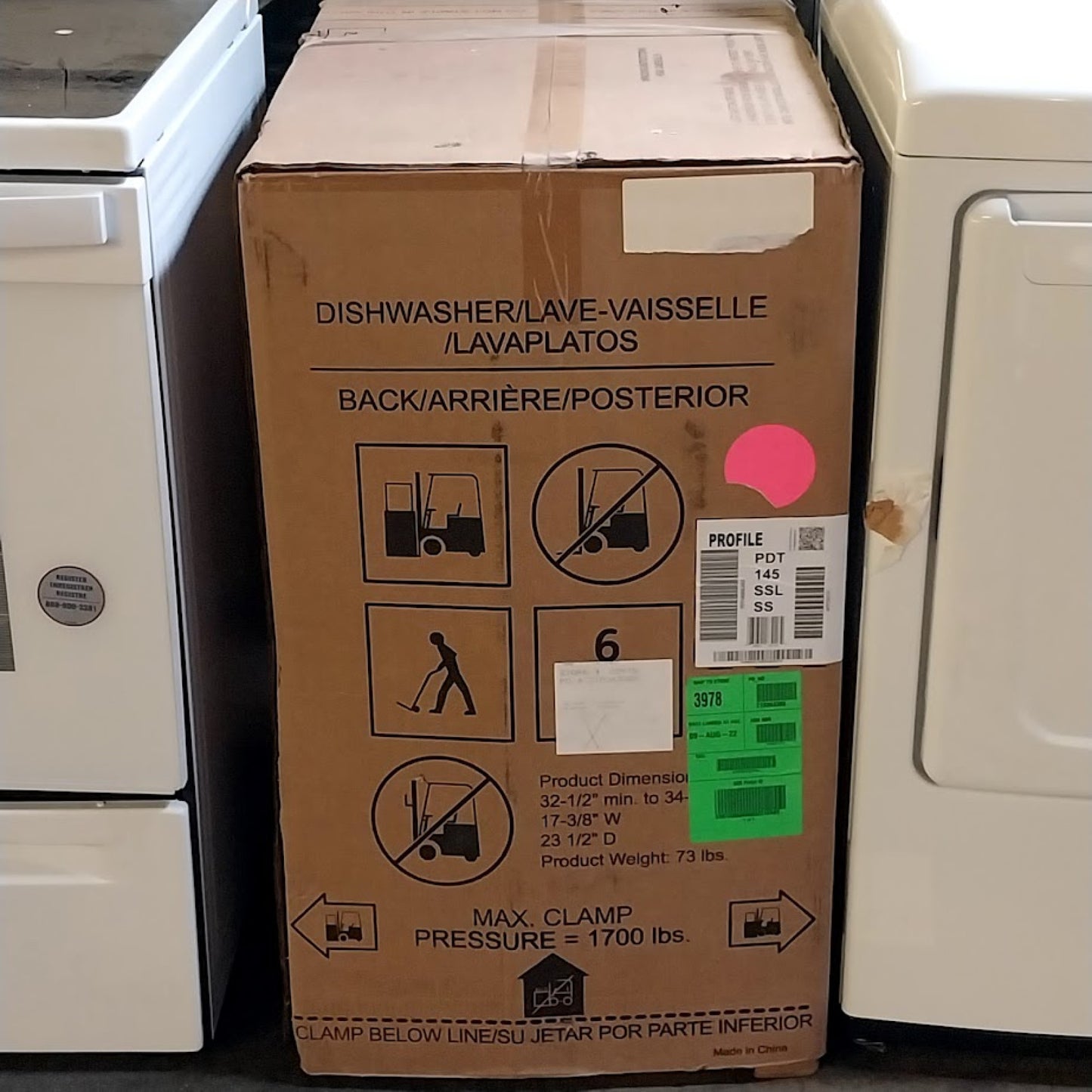 #1391 Liquidation Half Truckload of 24 Customer Return Appliances in South Carolina - Liberty