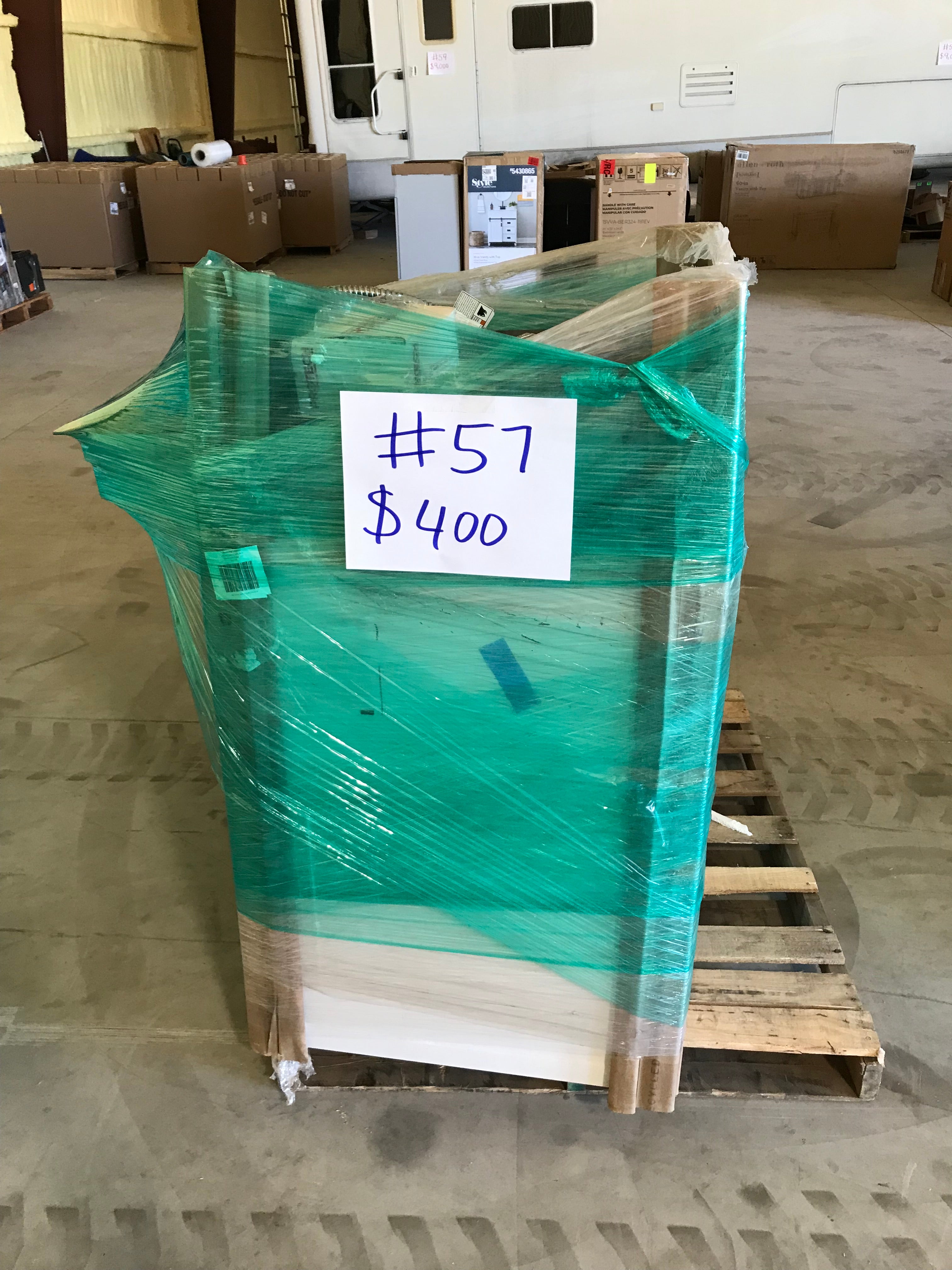 Pallet 57 - Washer, Cooktop, AC unit