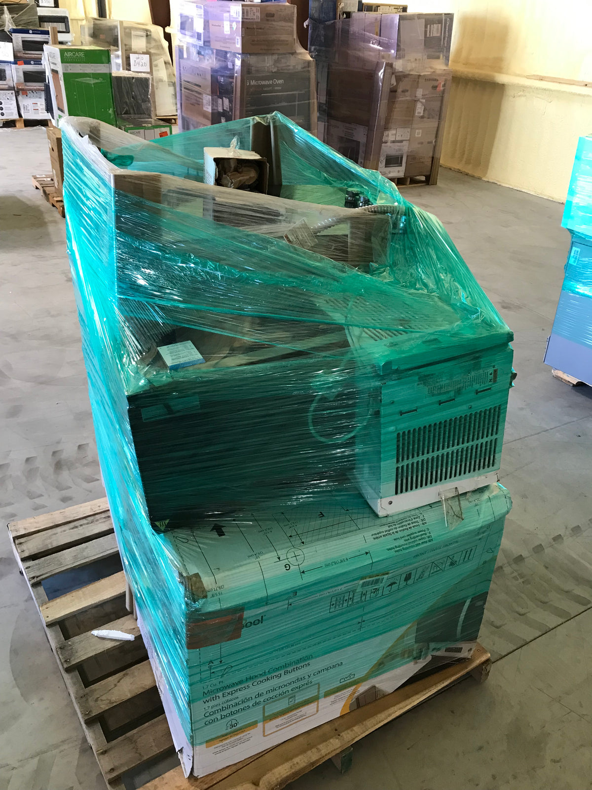 Pallet 57 - Washer, Cooktop, AC unit