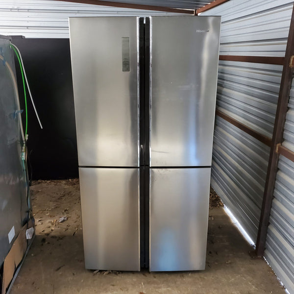 Hisense Stainless Steel French door refrigerator from our Salvage program.