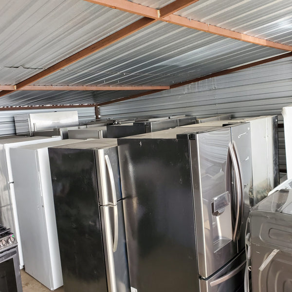 Pictured are appliances from our wholesale Neu In-House Salvage appliance program.