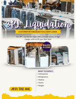 #3PL Liquidation Full Truckload of Scratch and Dent Appliances in Arkansas