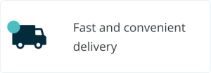 Fast and convenient delivery
