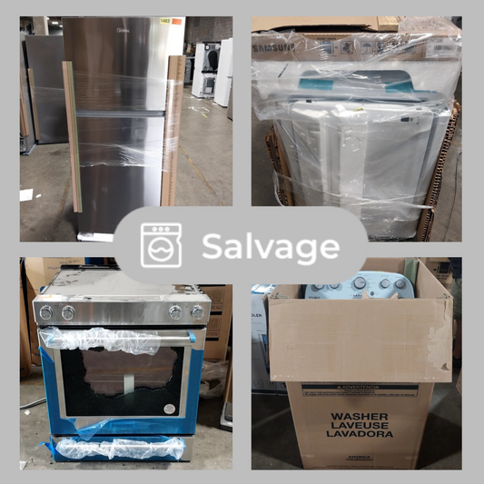 #1483 Liquidation Full Truckload of 55 Salvage Appliances in South Carolina - Saco